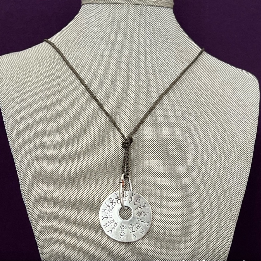 Johnny Was Babylonia Story Telling Pendant O/S NWT
